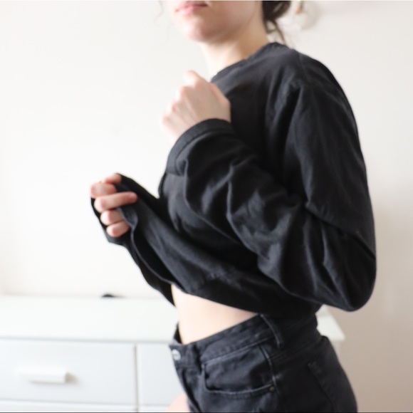 Gap Black Oversized Longsleeve - Picture 1 of 3